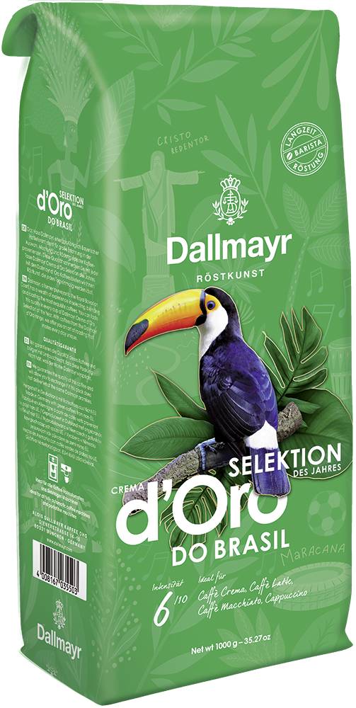 Kafijas pupiņas Dallmayr Brazīlija, 1000g - Image 2