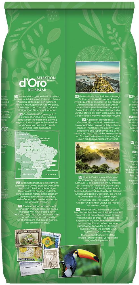 Kafijas pupiņas Dallmayr Brazīlija, 1000g - Image 3