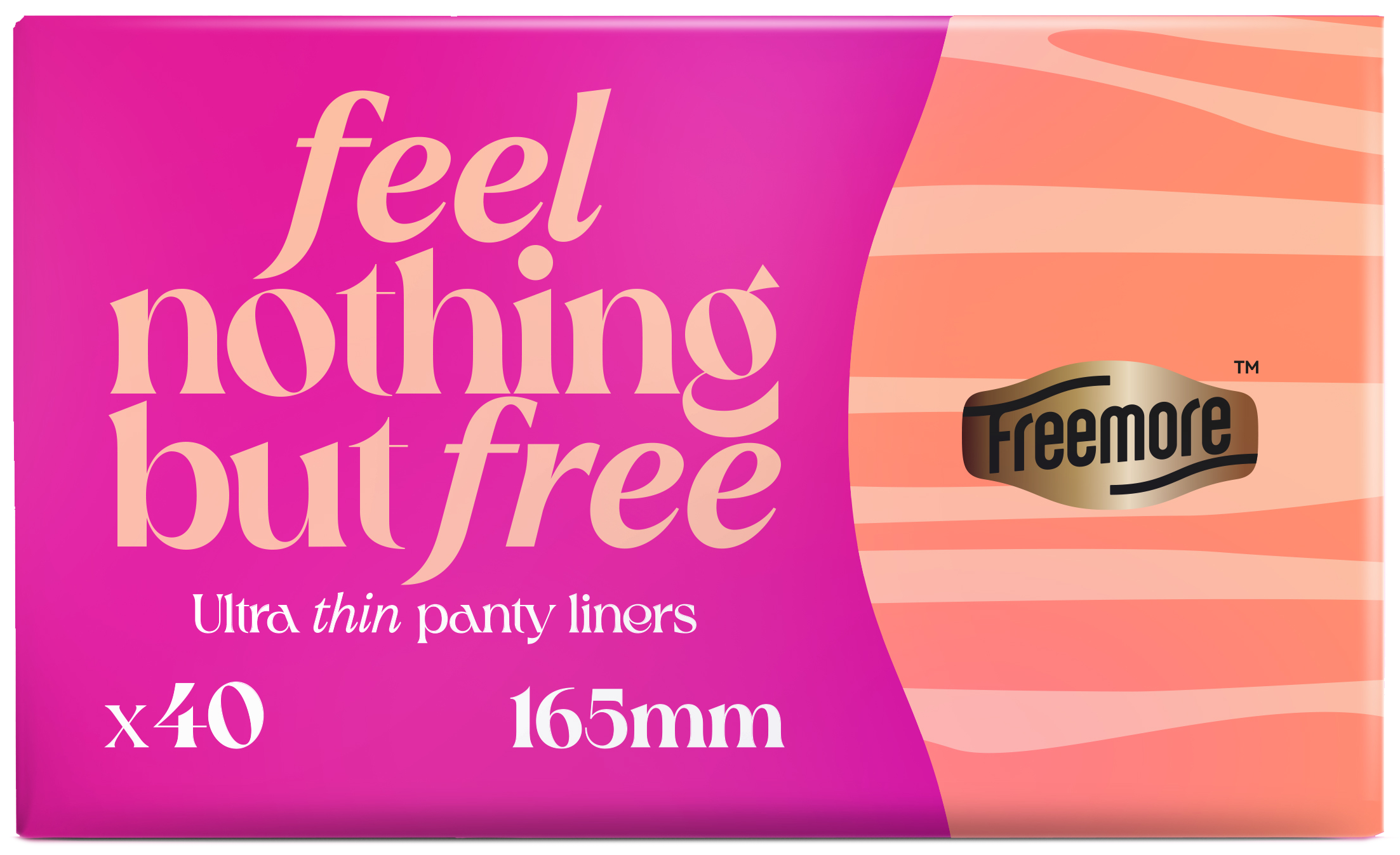 Freemore īpaši plāni ikdienas ieliktnīši 40 gab