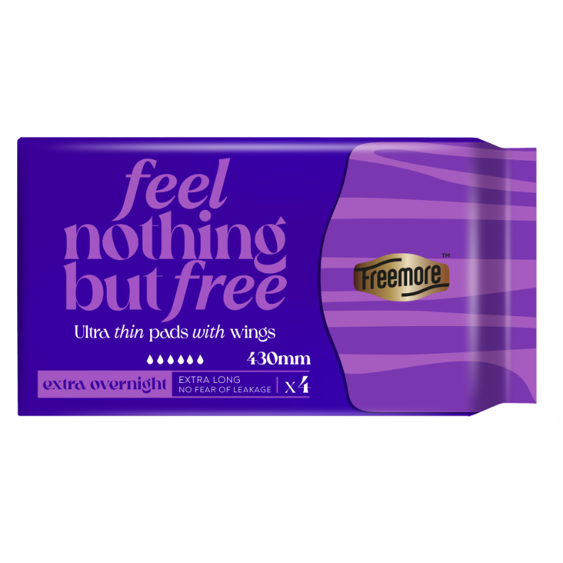 Freemore īpaši garas nakts paketes 4 gab
