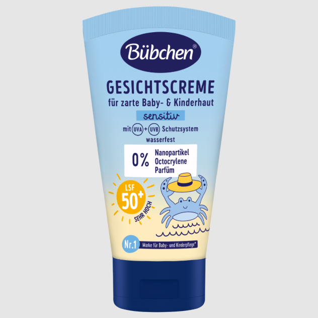 Bübchen sauļošanās krēms sejai SPF 50+,50 ml