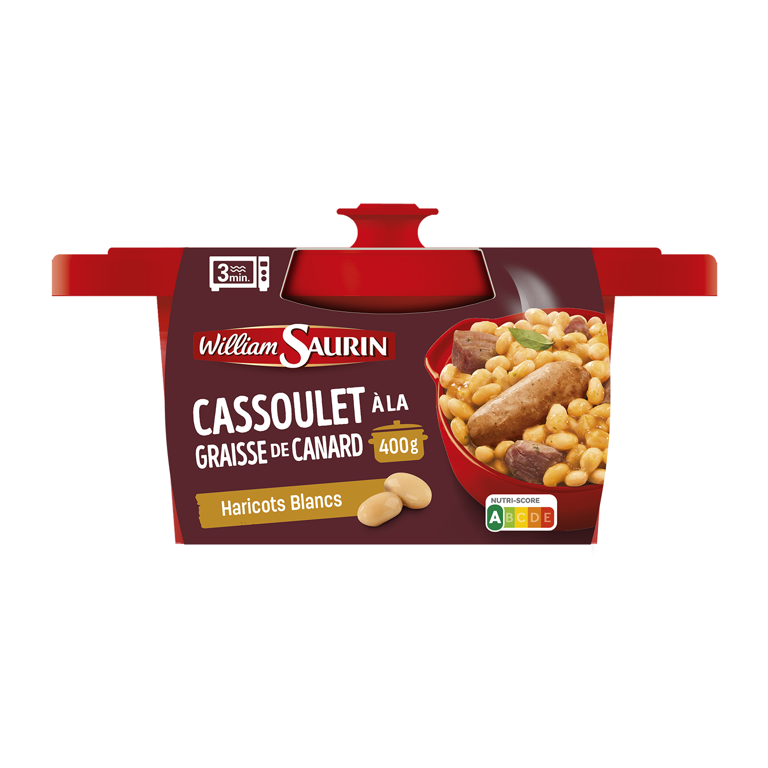 William Saurin Pupiņu sautējums ar pīli, bļodiņā, 400g