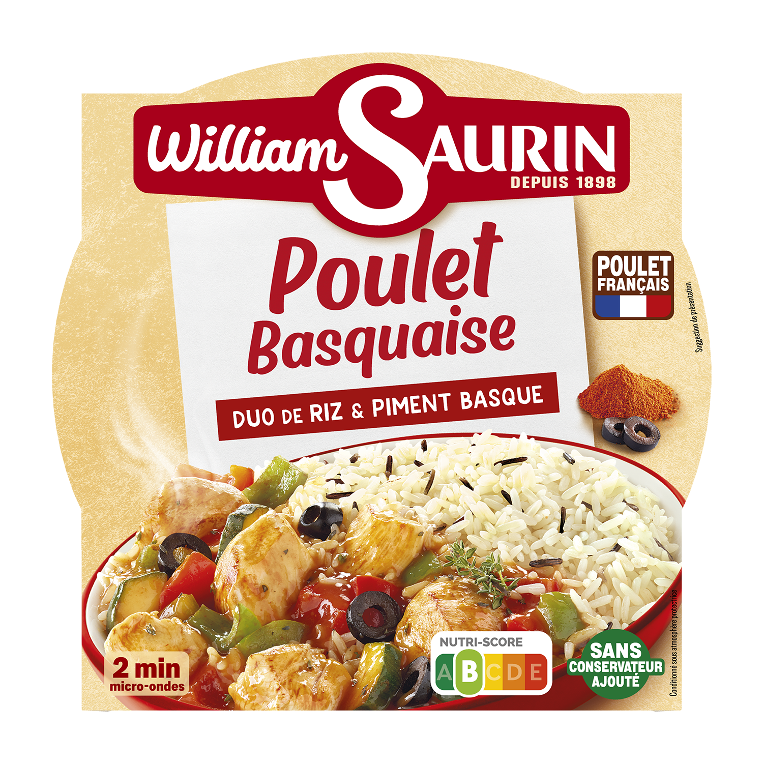 William Saurin Vista Basku gaumē, trauciņā, 285g
