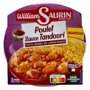 William Saurin Vista ar tandori mērci, dārzeņiem, rīsiem un garšvielām, 300g