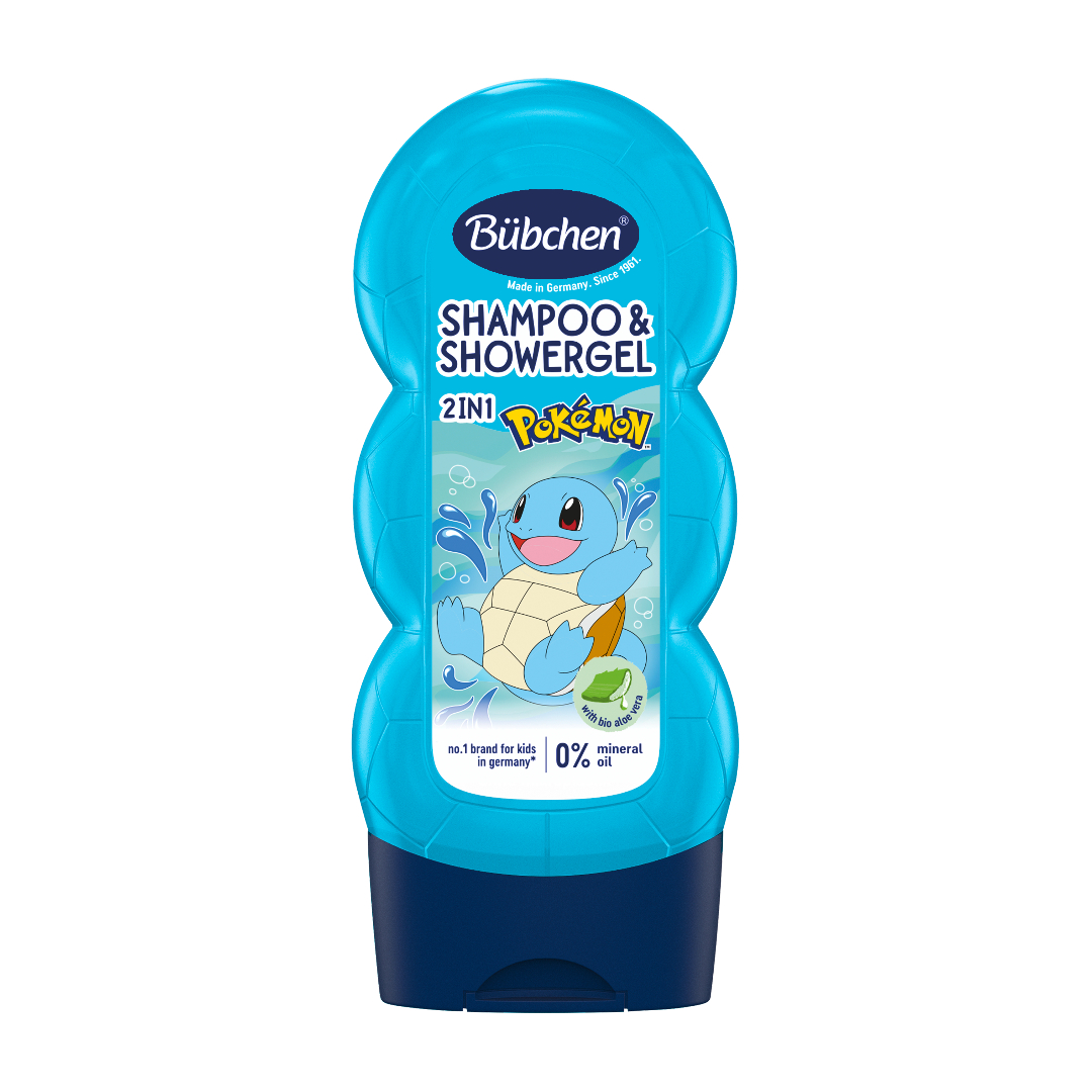 Bübchen Šampūns un dušas želeja "Squirtle", 230 ml